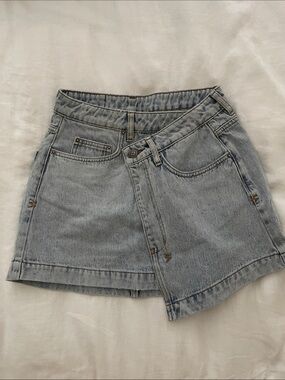 Ksubi  Denim Wrap Skirt